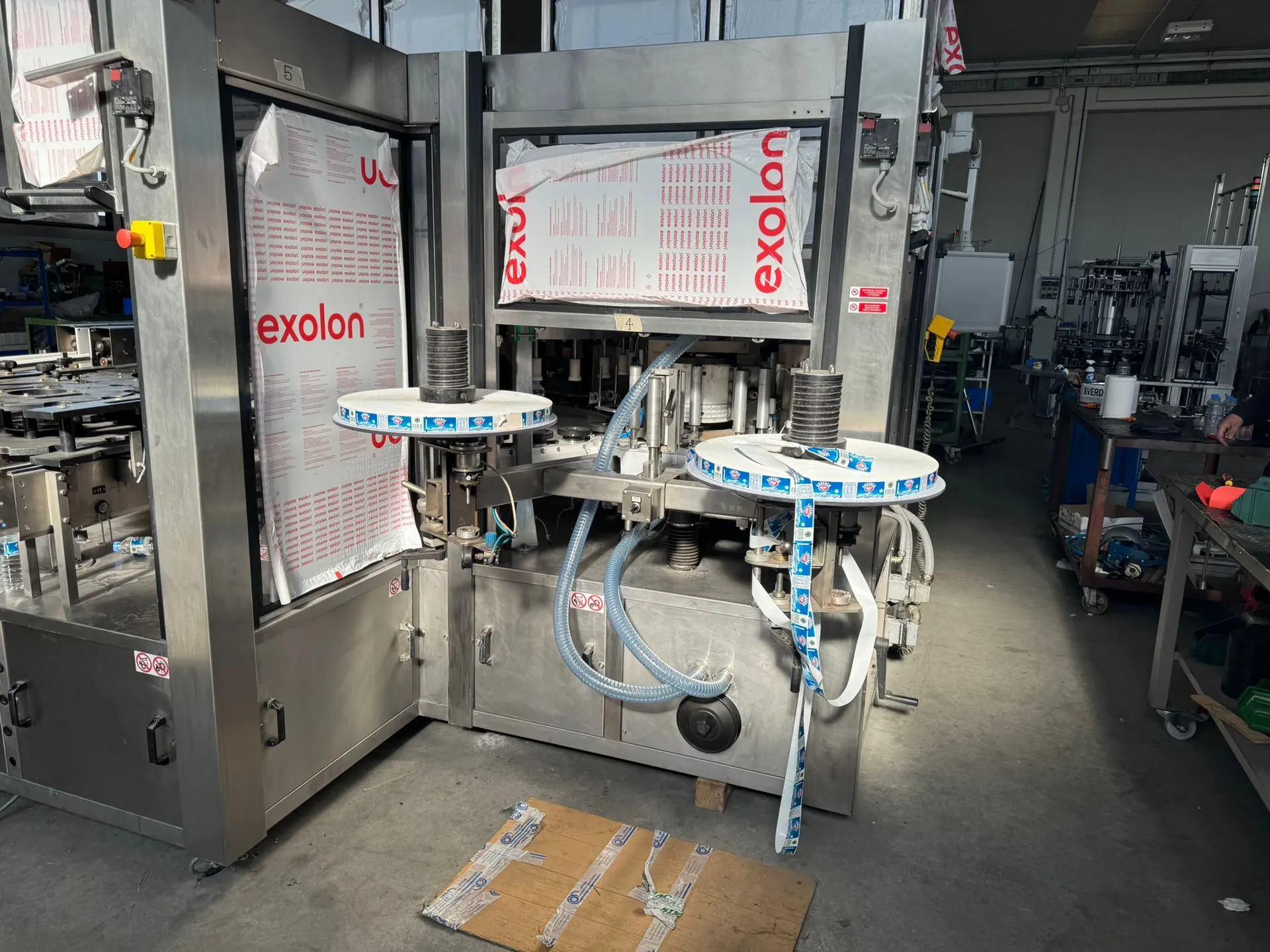 Photo #11 of Used Sacmi Labeling Machine Opera 45000 bph year 2010 overhauled in 2025