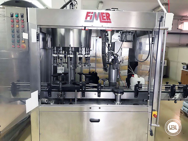 Photo #1 of Used Complete Bottling Line for Alcohol, Glass Bottles 1500 bph