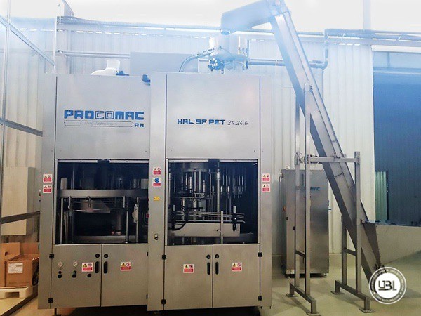 Photo #1 of Used Volumetric Filling Monoblock Procomac HAL SF PET 6000 bph