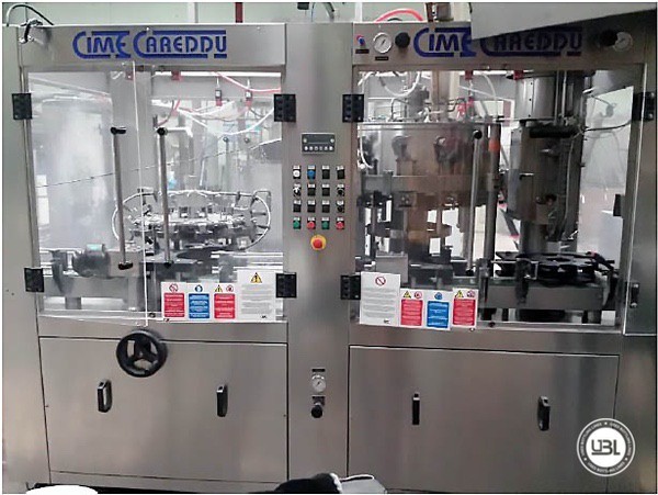 Photo #1 of Used Filling Triblock Isobaric CIME CAREDDU GOLD DPS 12/12/1 2800 Bph