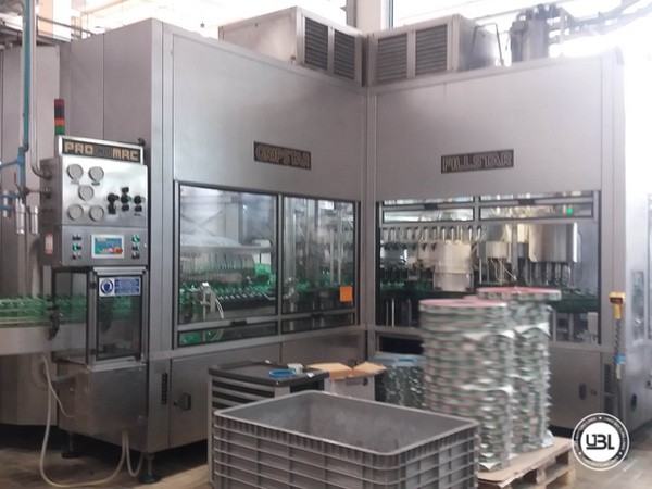 Photo #1 of Used Isobaric Complete PET Line for Sparkling Water, Water 35000 bph