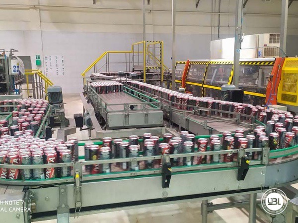 Photo #1 of Used Isobaric Complete Can Line for Beer 22500 bph