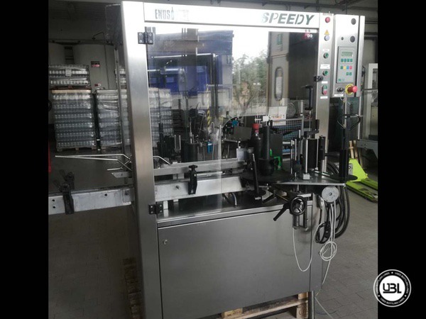 Photo #1 of Used Bottle Labeler Enos Euro Speedy 3000 bph year 2006