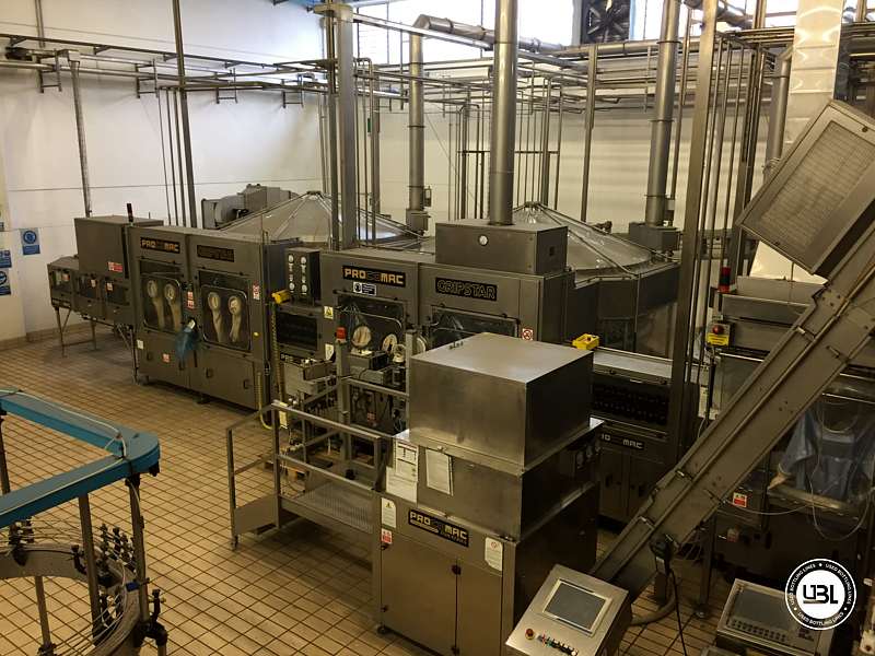 Photo #1 of Used Complete PET Line for Flat Drinks Tea – 22000 bph year 2001