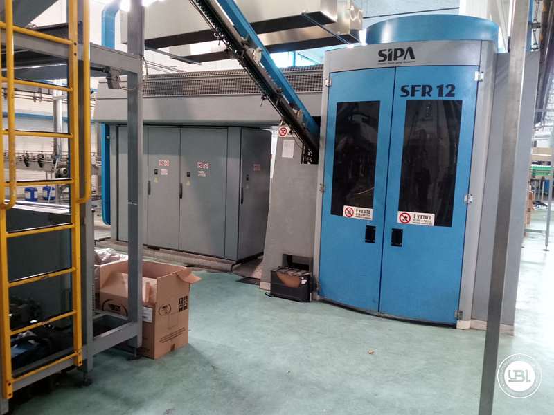 Photo #1 of Used Blow Molding Machine Sipa SFR 12 year 2004 Alaska 28 19000 bph