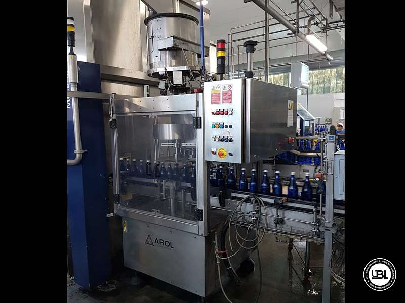 Photo #1 of Used Capping Machine Arol 10T 18000 bph Crown cap