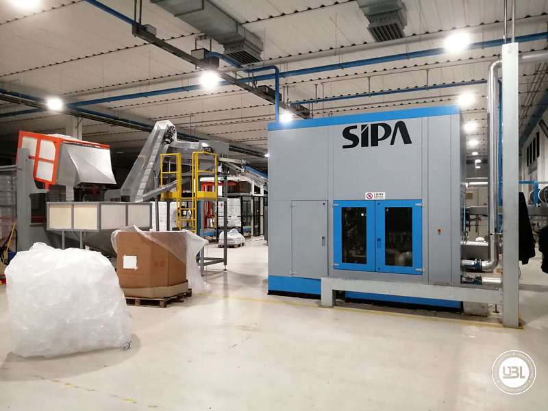 Photo #1 of Used Blow Moulding Machine Sipa SFR8 Year 2003 12000 Bph