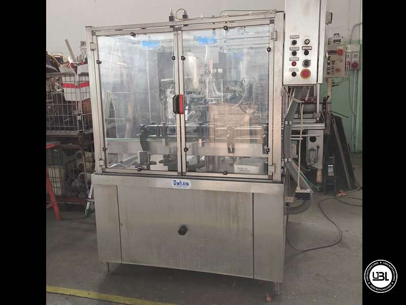 Photo #1 of Used rinsing machine Dakos RT 12 Grippers 4000 Bph