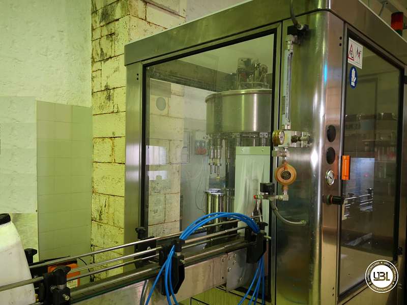 Photo #2 of Used Filling Machine Bertolaso Olimpia 12 valves for still wine 2500 bph