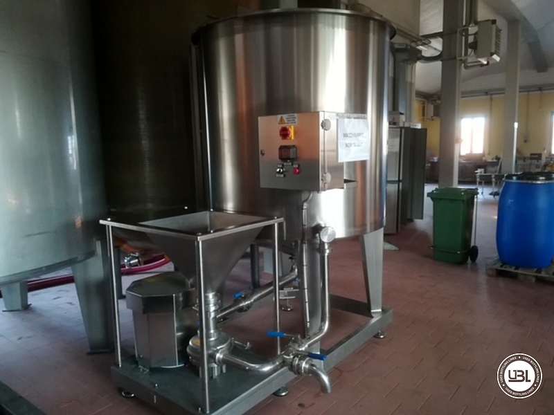 Photo #1 of Never Used Mixer with Tank INOX-FER TMV 40 C/15 high density syrups 2018