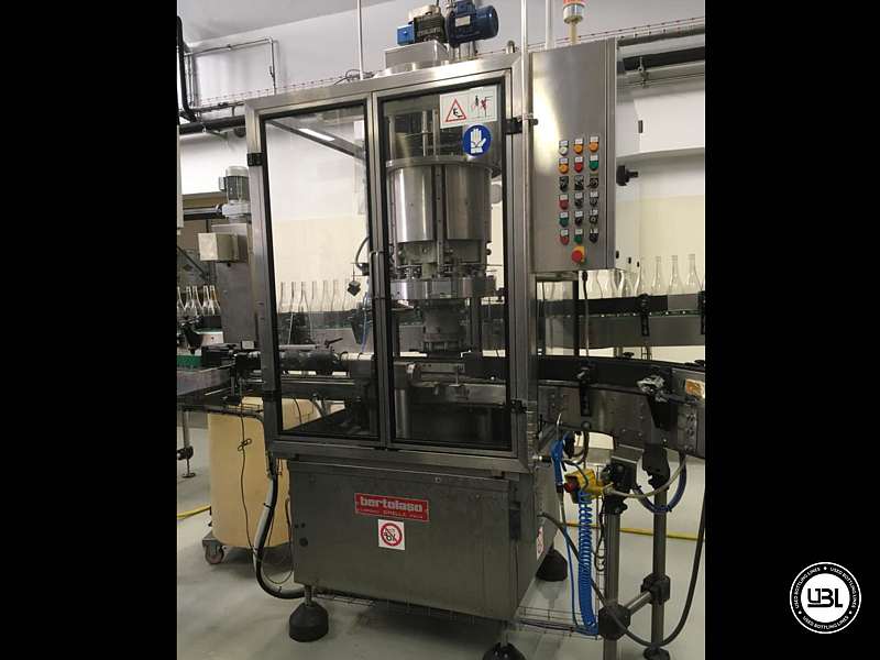 Photo #1 of Used Capping Machine Bertolaso Delta 506 R/S 6 Heads 10000 Bph Cork