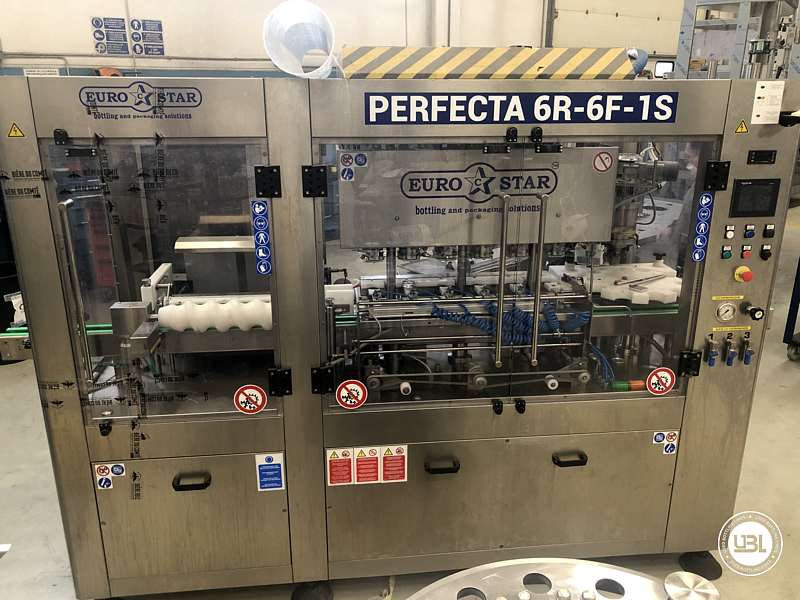 Photo #1 of Used Isobaric Filling Triblock EUROSTAR PERFECTA 6R-6F-1S Cans Beer CSD Year 2018 600 cph
