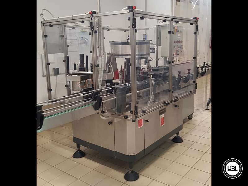 Photo #1 of Used Bottle Labeler Eticap AR 4T 2S 4 Heads 2500 Bph