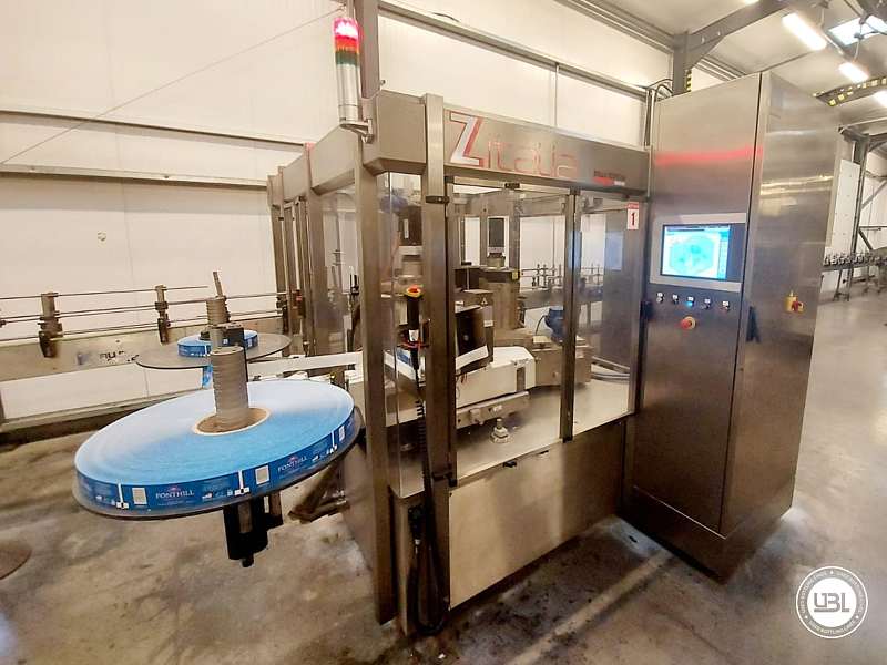 Photo #1 of Used Bottle Labeler Z Italia Roll-fed – year 2017 – 15,000 bph