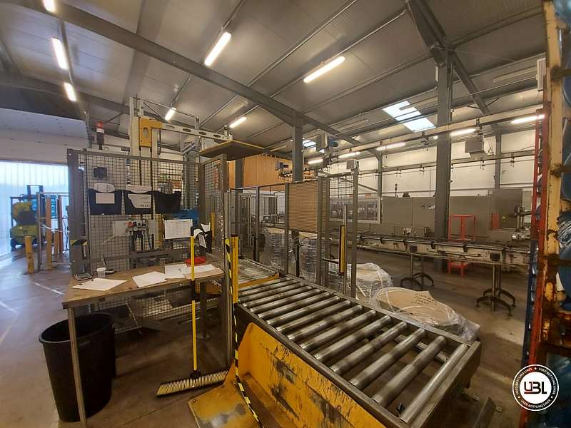 Photo #1 of Used Palletizer and Pallet Wrapper Tosa year 2013 – 20 pallets/h