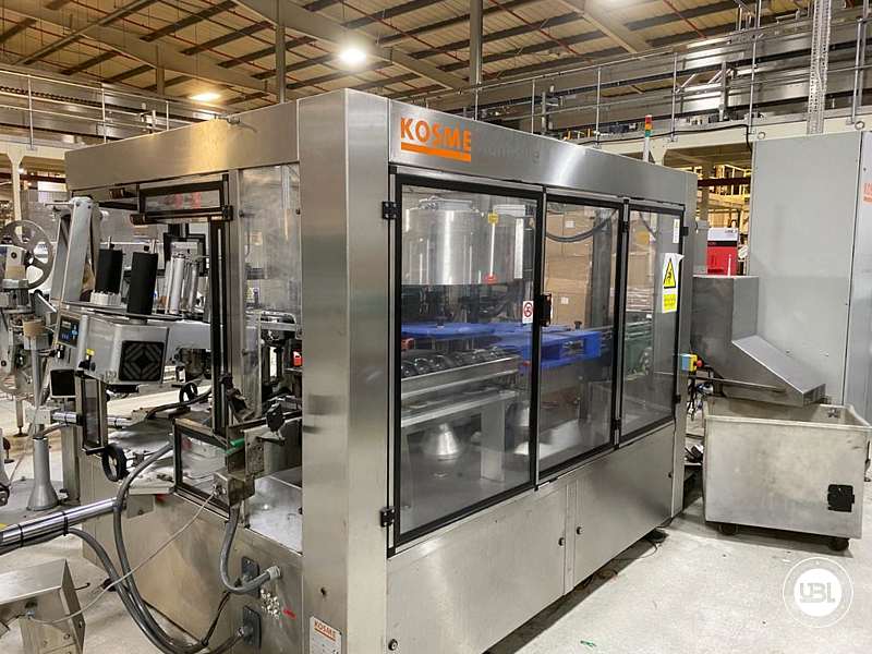 Photo #1 of Used Bottle Labeler Kosme TOP ADH 960 – 22000 bph
