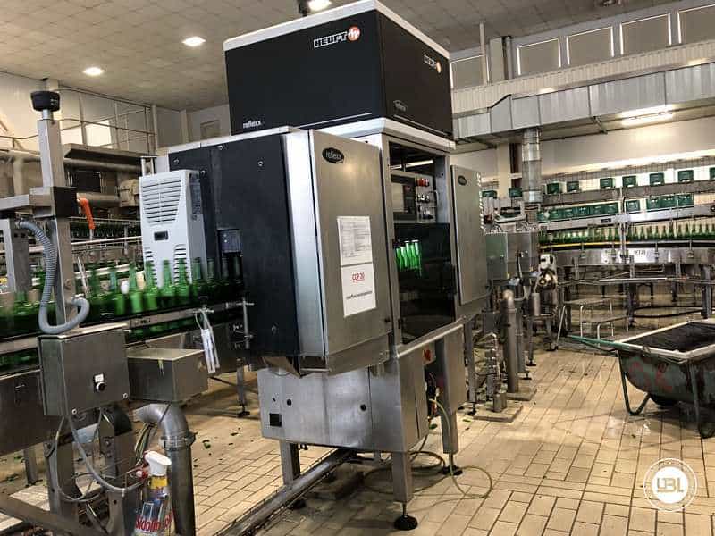 Photo #1 of Used Empty Bottle Inspector Heuft EBI InLine IR year 2013 50.000 bph