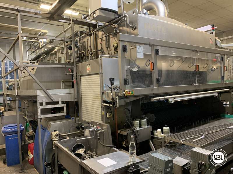 Photo #1 of Used glass bottle washer Nate Athena year 2010 up to 22.000 bph