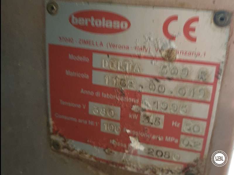 Photo #5 of Used Capping Machine Bertolaso DELTA 509 R 9 heads 14500 bph