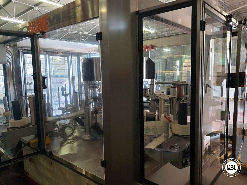 Photo #1 of Used Bottle Labeler Kosme 3S + SL ADH year 2000 – 3000 bph