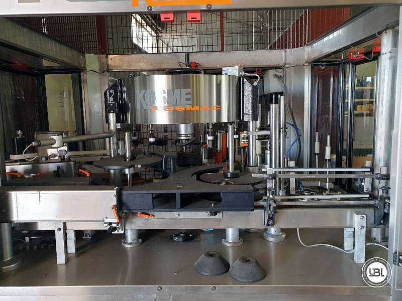 Photo #2 of Used Bottle Labeler Kosme 3S + SL ADH year 2000 – 3000 bph