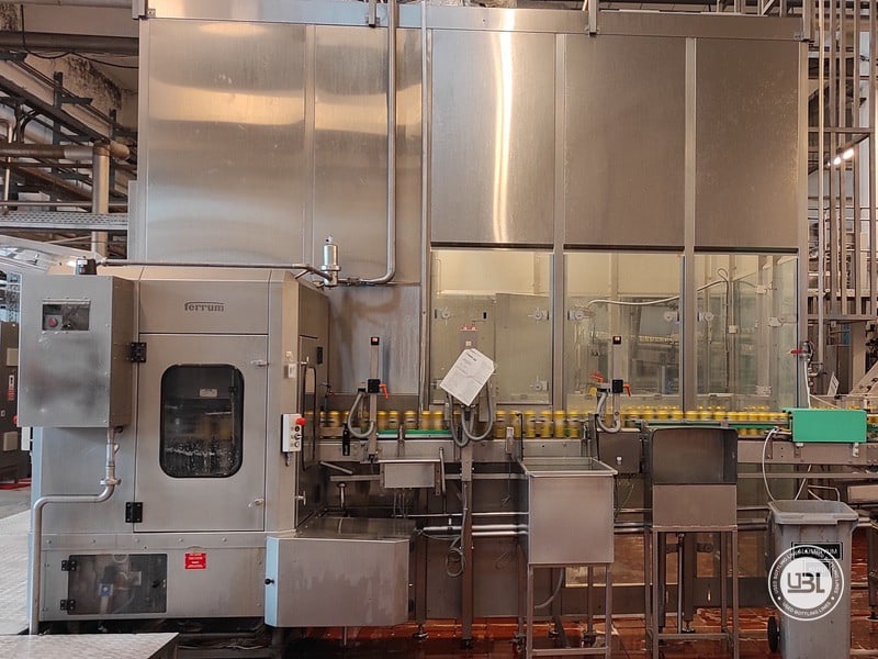 Photo #1 of Used KHS Complete Bottling Line for cans 40.000 bph