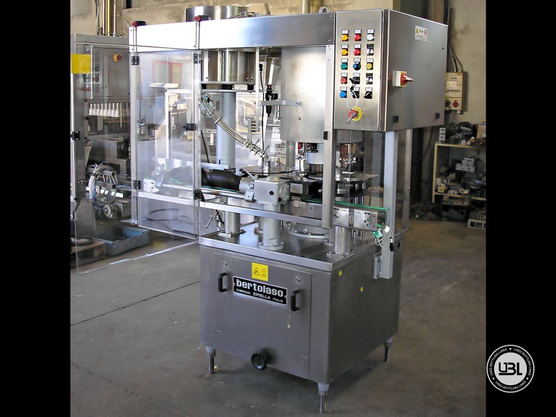 Photo #1 of Used Bottling Automatic Capping Machine Bertolaso Crown cap 5 heads up to 3000 bph