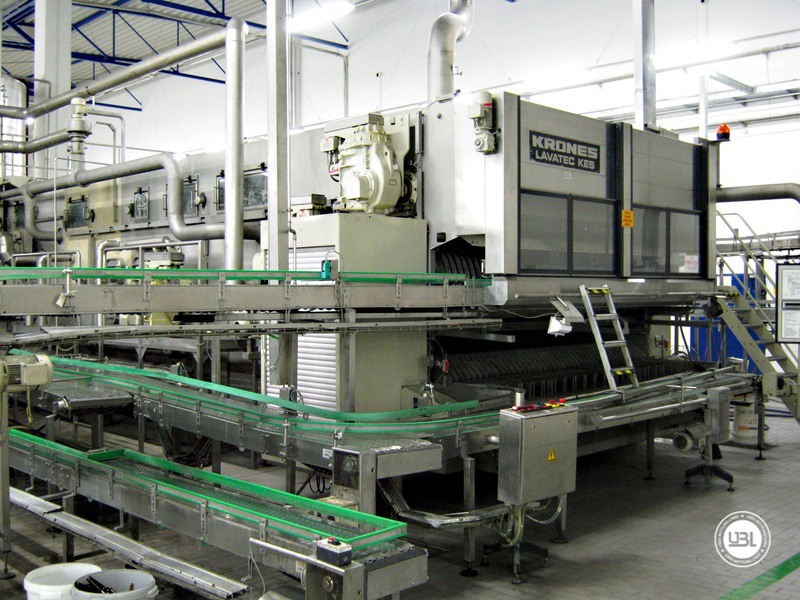 Photo #1 of Used Krones Bottle Washer Lavatec 64000 bph 1998