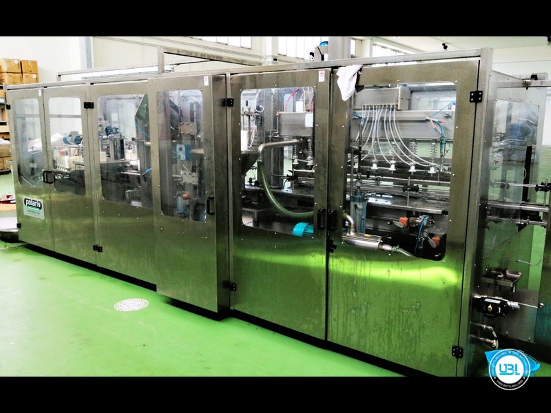 Photo #8 of Used filling monoblock POLARIS Model B6 Oil and Spirits 1500 bph