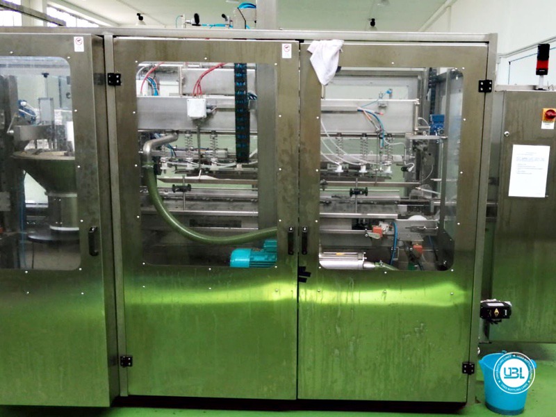 Photo #1 of Used filling monoblock POLARIS Model B6 Oil and Spirits 1500 bph