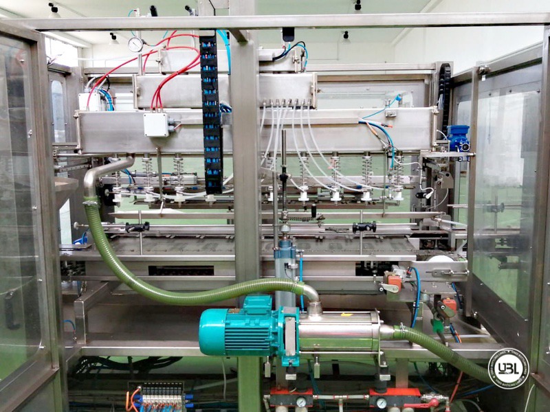 Photo #2 of Used filling monoblock POLARIS Model B6 Oil and Spirits 1500 bph