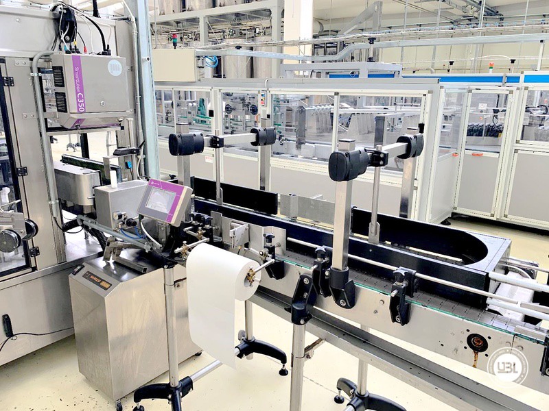 Photo #6 of Used rotary adhesive labeling machine PE Universal