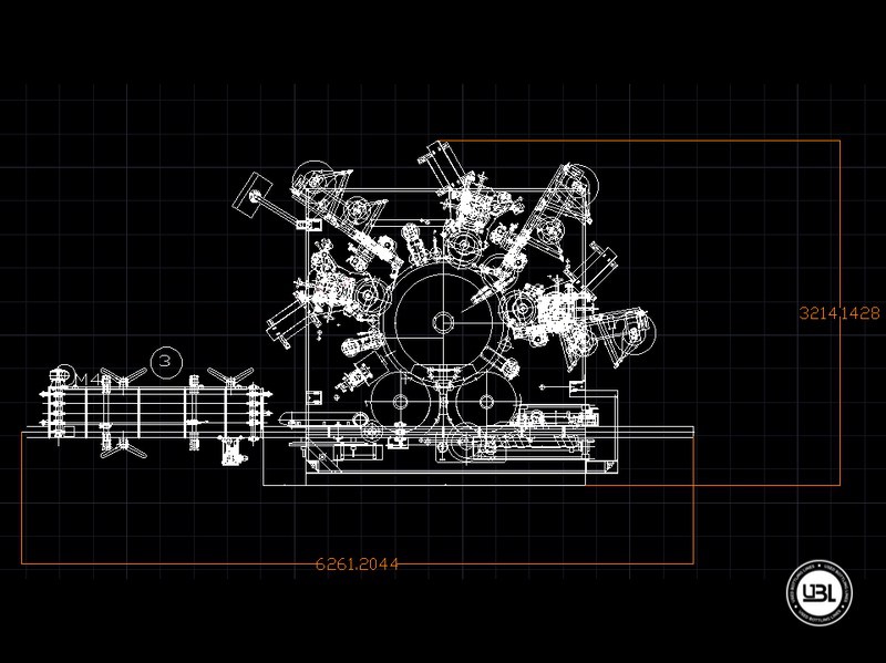 Photo #8 of Used rotary adhesive labeling machine PE Universal