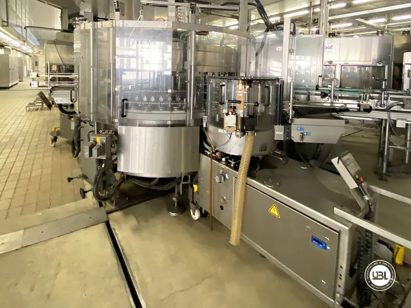 Photo #1 of Used Rotary Automatic Labeling Machine Krones Topmodul