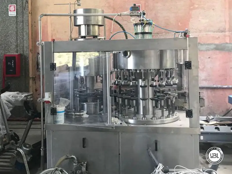 Photo #1 of Used Automatic Filling Monoblock Olive Oil 20-3 Brand Baratta 4500 bph