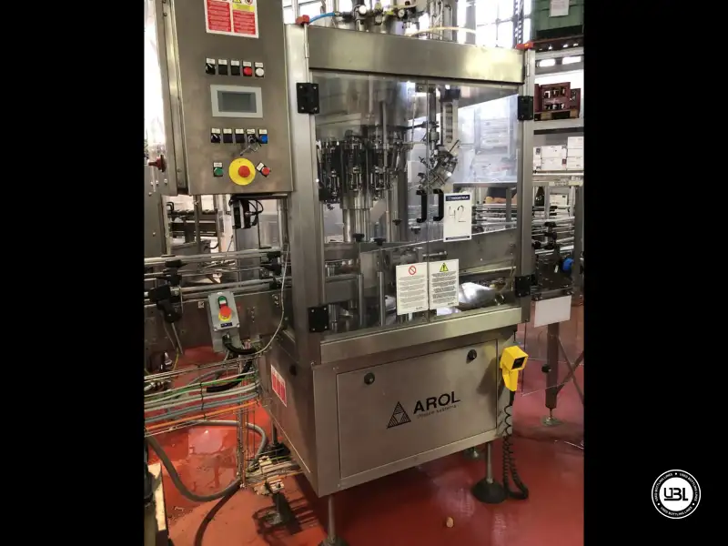 Photo #1 of Used Arol Automatic Rotary Capper Va 8 Heads – Year 2008