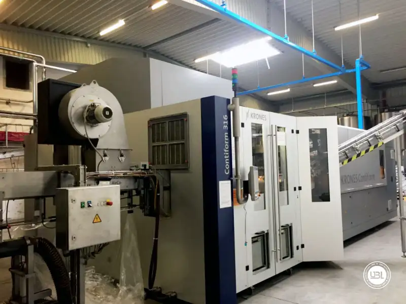 Photo #1 of Used blow molding machine Krones Contiform 316 PET YOM 2010