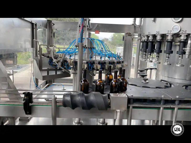 Photo #8 of Used Filling monoblock Fimer SRT 28-24-6S Still Wine Glass 7200 bph