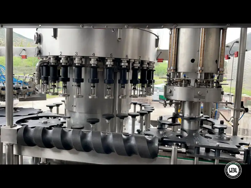 Photo #10 of Used Filling monoblock Fimer SRT 28-24-6S Still Wine Glass 7200 bph