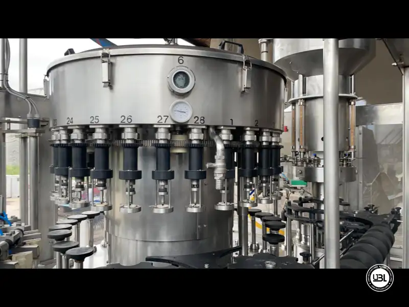 Photo #11 of Used Filling monoblock Fimer SRT 28-24-6S Still Wine Glass 7200 bph