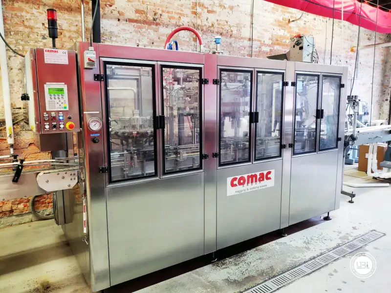 Photo #1 of Used Comac Beer Filling Monoblock for Glass 2200 bph – 2009