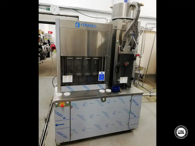 Photo #1 of Used Filling Monoblock Ferrero ISO 4/4/2C 500 bph year 2018