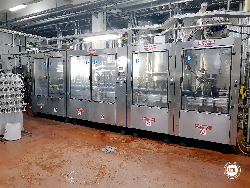 Photo #1 of Used Bertolaso Bottling Line for Sale 7000 bph – 1999