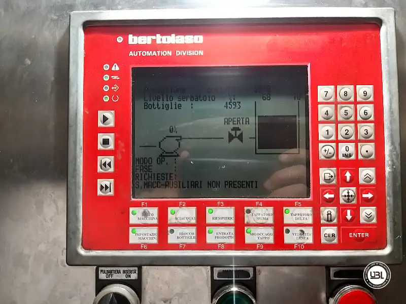 Photo #4 of Used Bertolaso Bottling Line for Sale 7000 bph – 1999