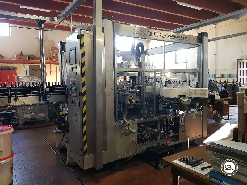 Photo #7 of Used Bertolaso Bottling Line for Sale 7000 bph – 1999