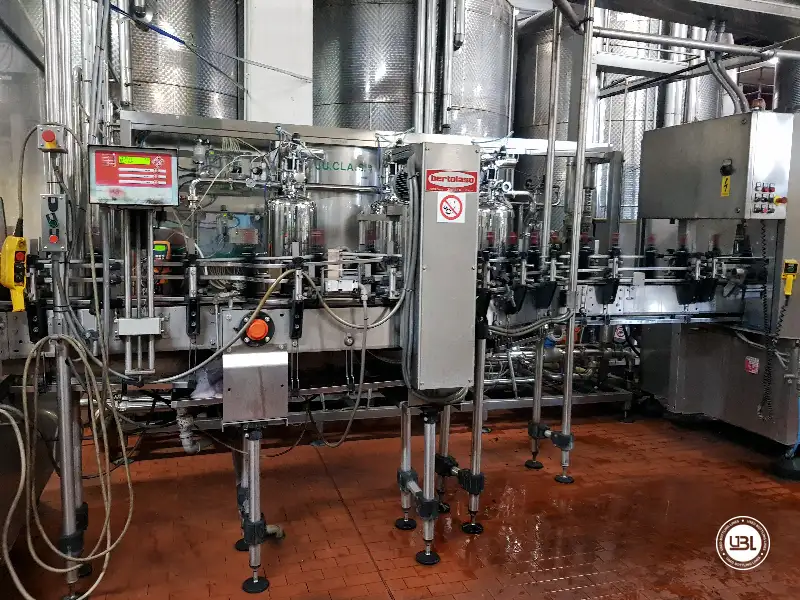 Photo #17 of Used Bertolaso Bottling Line for Sale 7000 bph – 1999