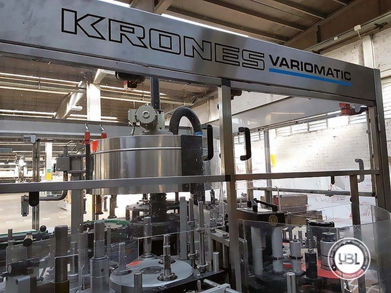 Photo #4 of Used Bottle Labeler Krones VARIOMATIC 7000 bph