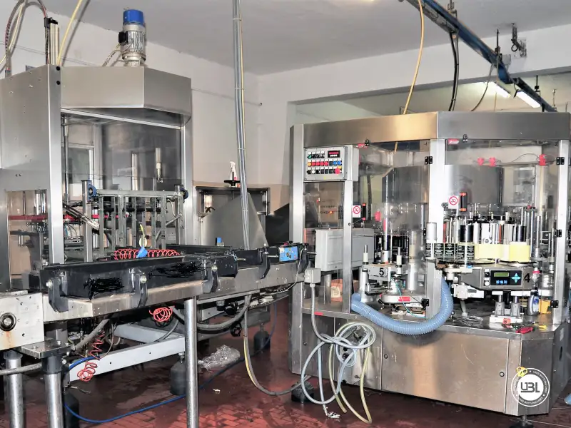 Photo #12 of Complete Used Wine Filling Line 2000