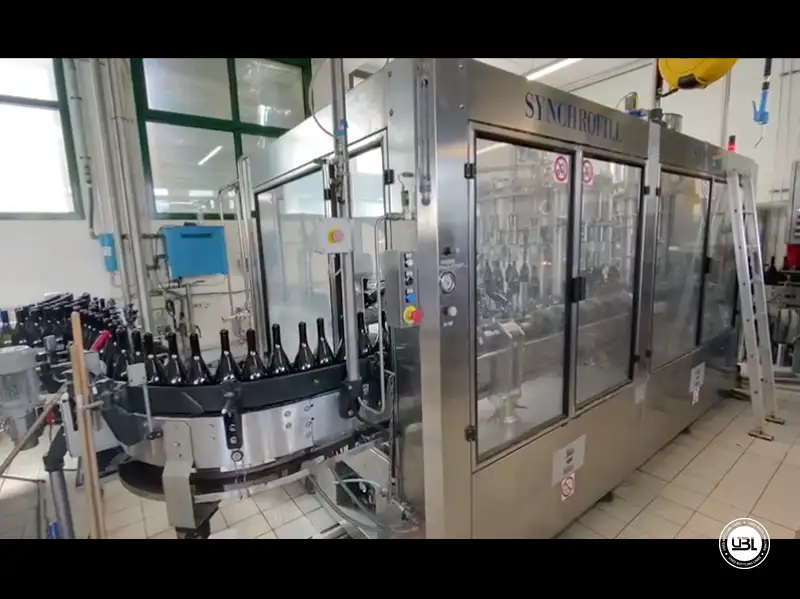 Photo #1 of Used MBF Filling Monoblock 2001