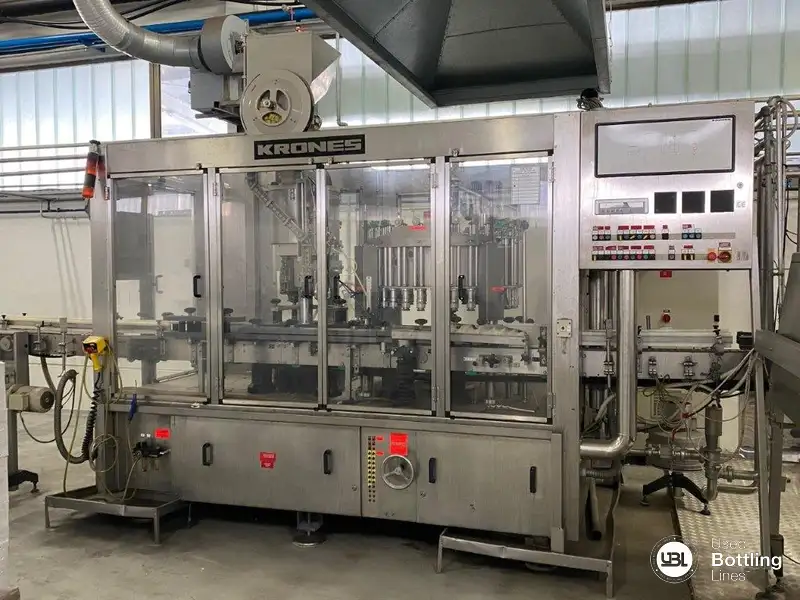 Photo #1 of Used Krones Filling Line for Flat Drinks in Glass 1997